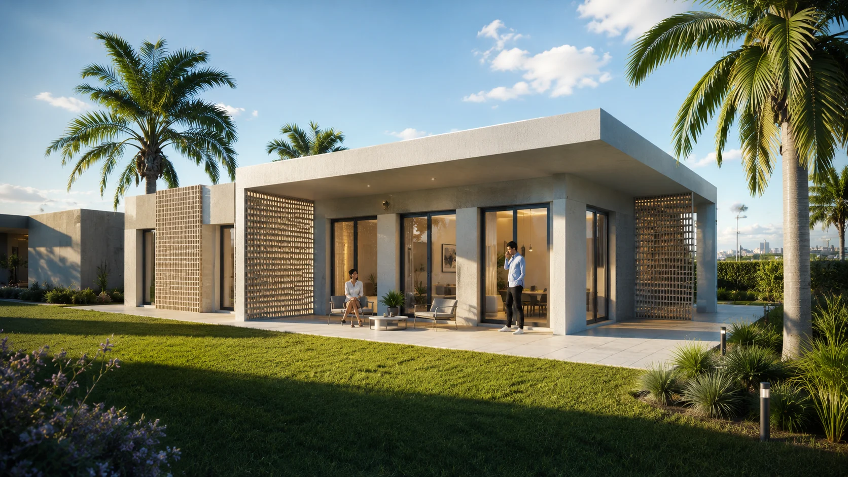 Modern home designed with the ISB® Building System in Spain