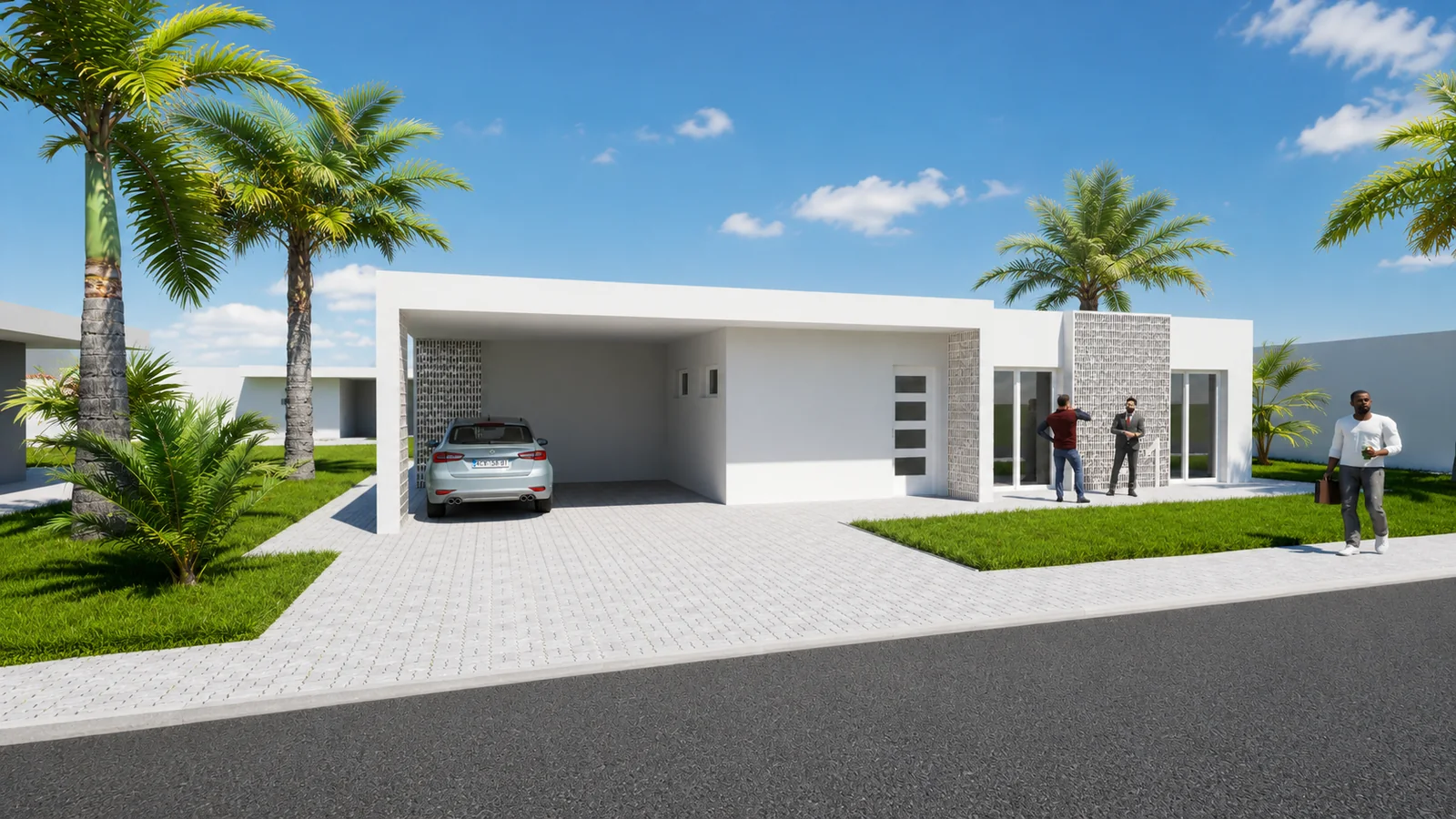 Modern house in Spain designed with the ISB® Building System
