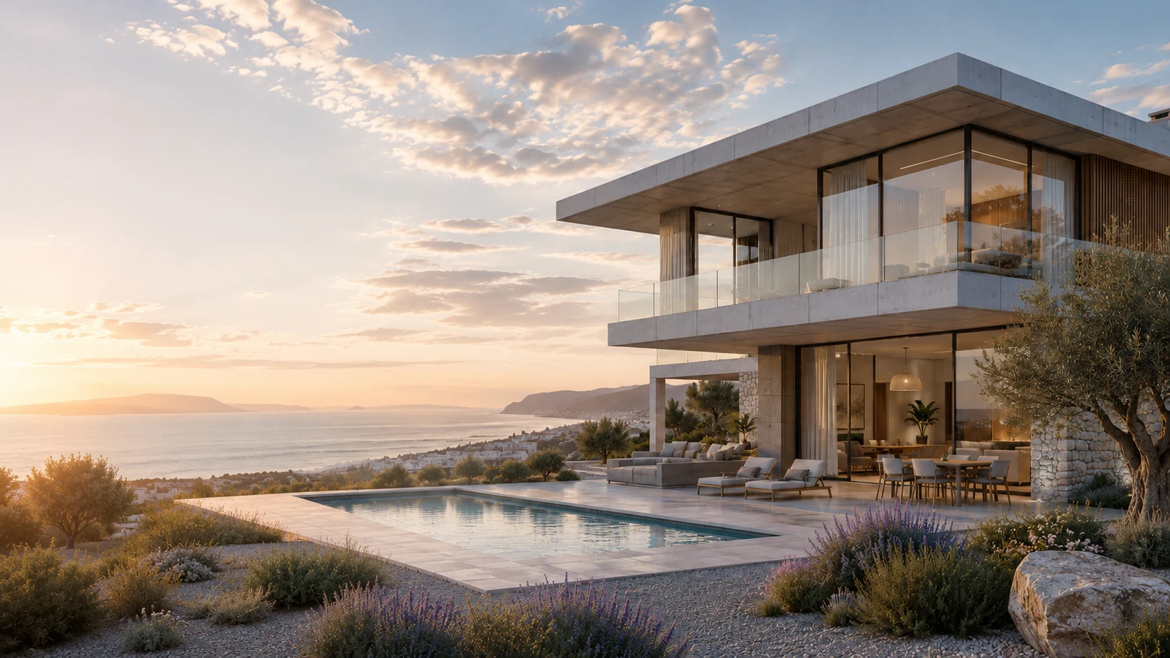 Premium contemporary Mediterranean villa designed for the ISB Building System in Spain